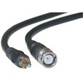 Cable Wholesale CableWholesale 11X1-02106 RG59U Coaxial BNC to RCA Video Cable  Black  BNC Male to RCA Male  75 Ohm  95% Braid  6 foot 11X1-02106